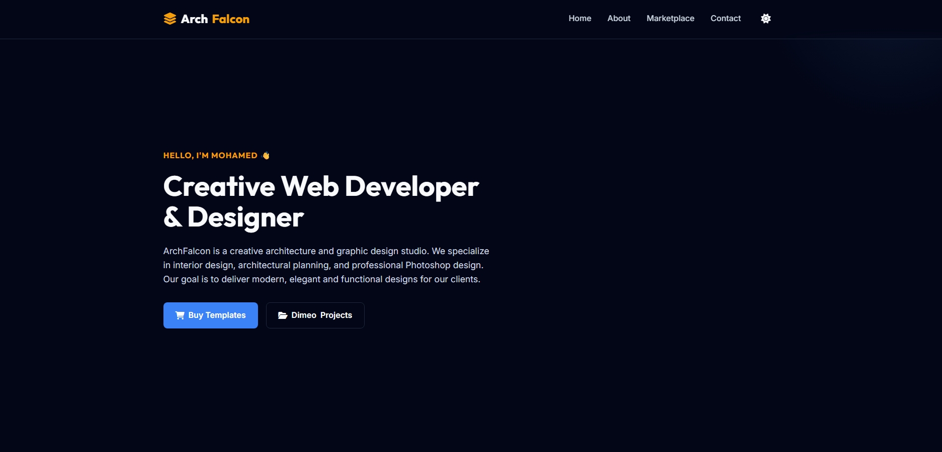 Modern Portfolio Template