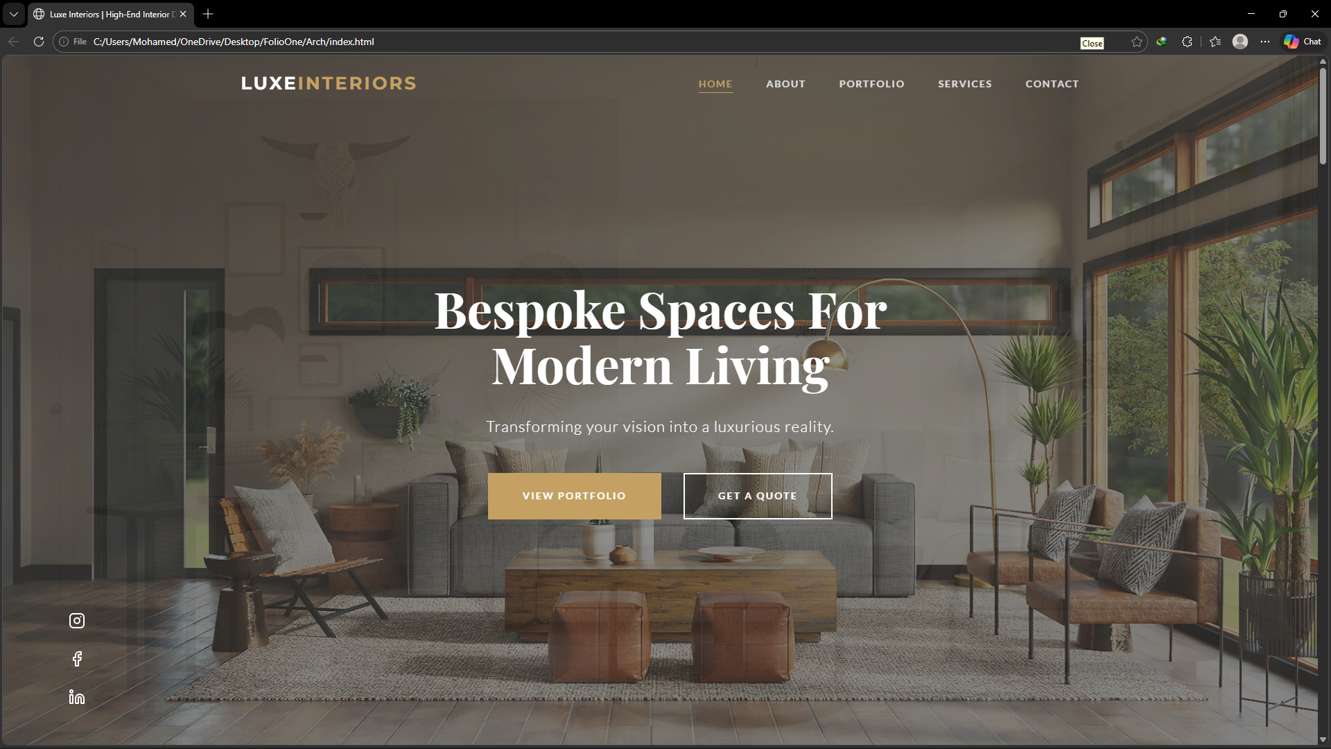 Architecture Portfolio